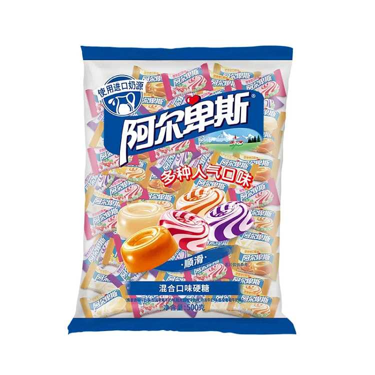阿尔卑斯经典混合水果硬糖500g*1 500 克