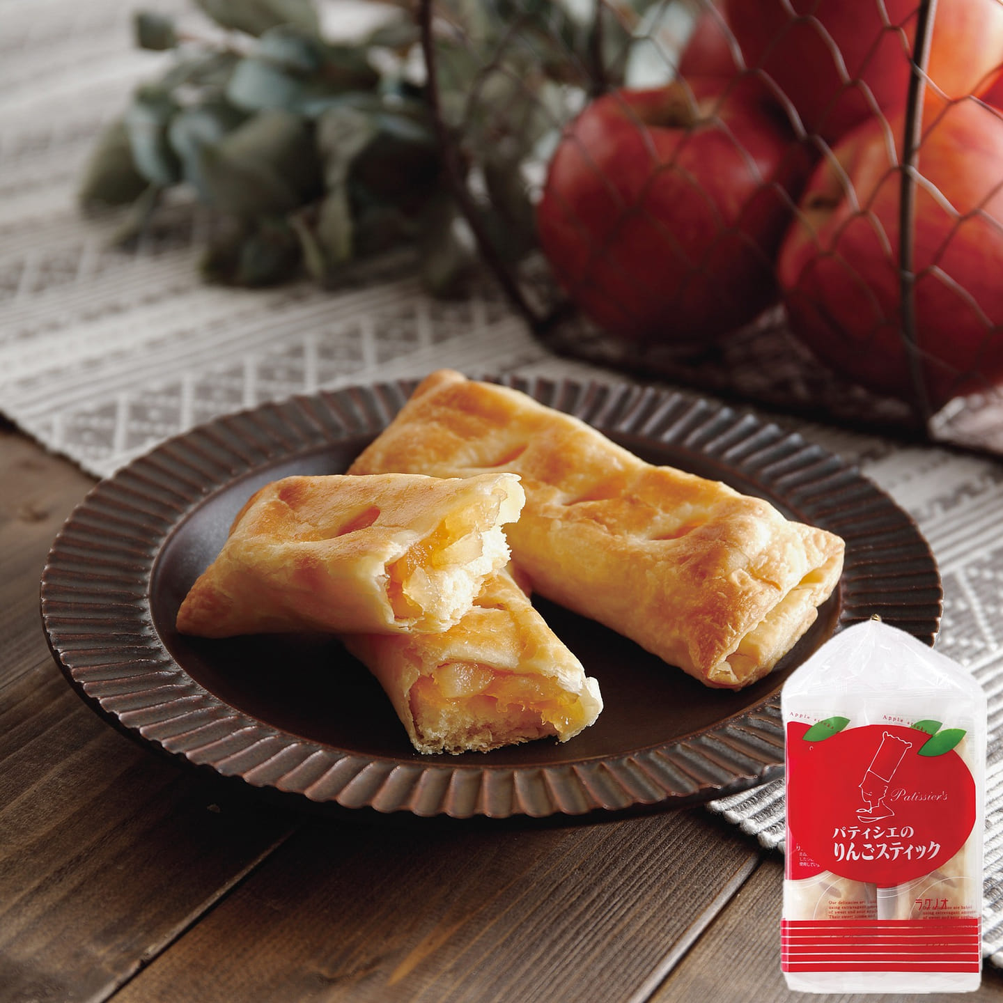 [Ragnoo] Pastry chef’s apple sticks 4 pieces 1 box