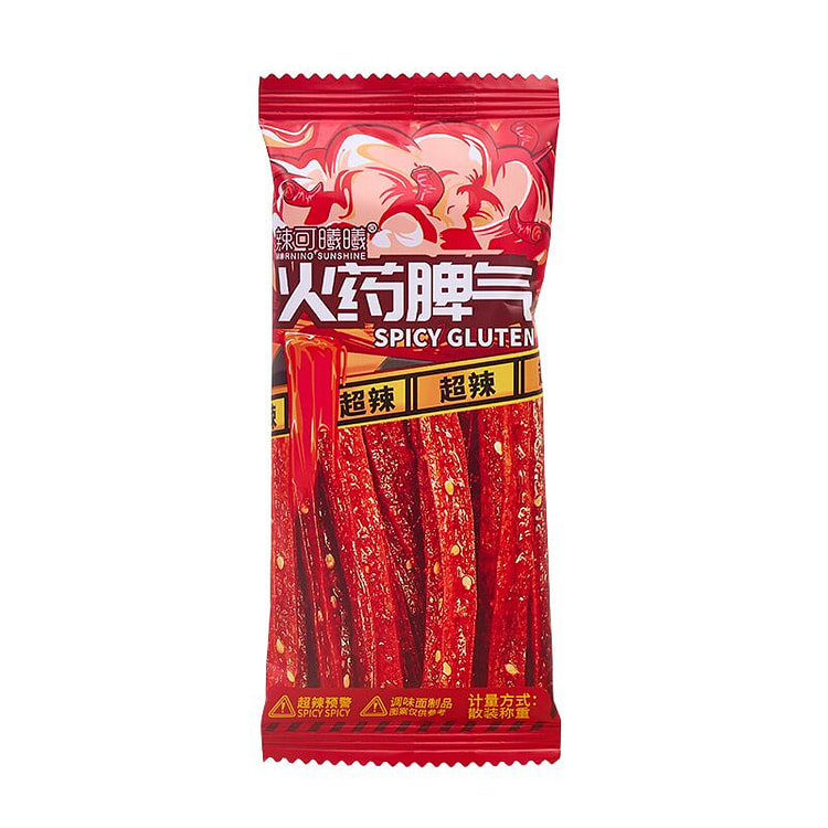 超辣麻辣棒辣条小包装辣可曦曦火药脾气条 3小包
