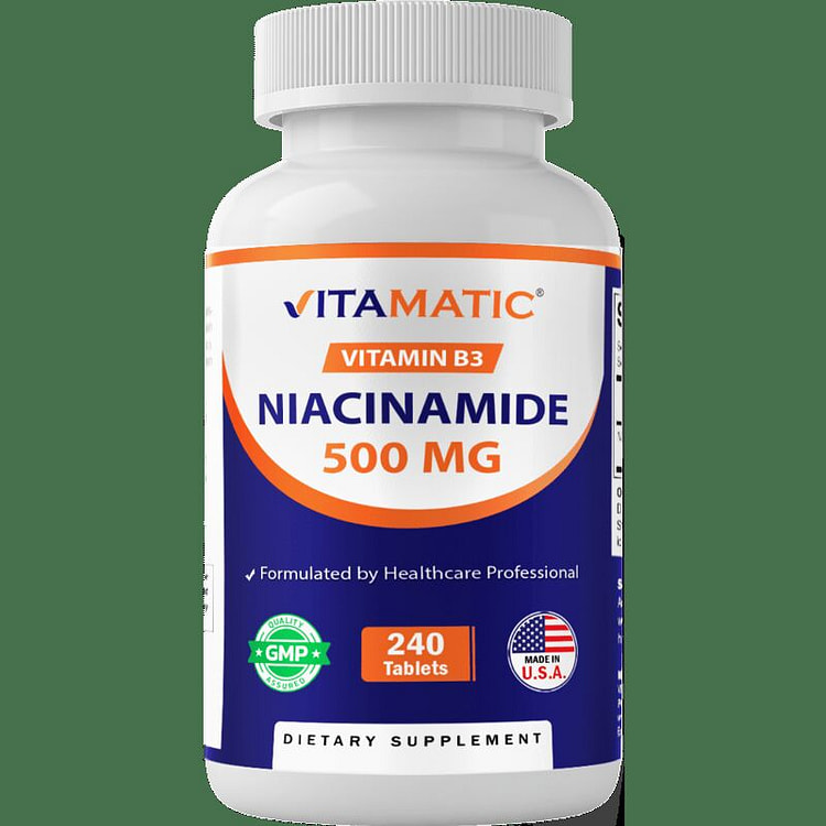Niacinamide 500 mg - 240 Tablets