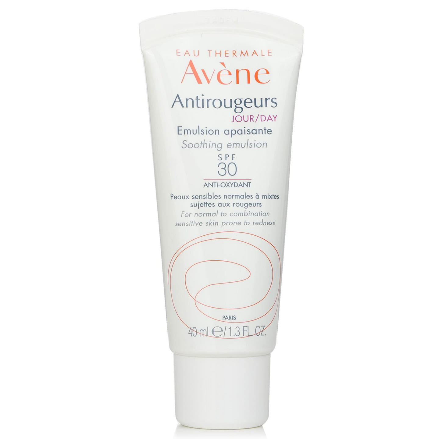Avene Antirougeurs DAY Soothing Emulsion SPF 30 – For Normal to Combination Sensitive Skin Prone to Redness 40ml/1.3oz 40 ml