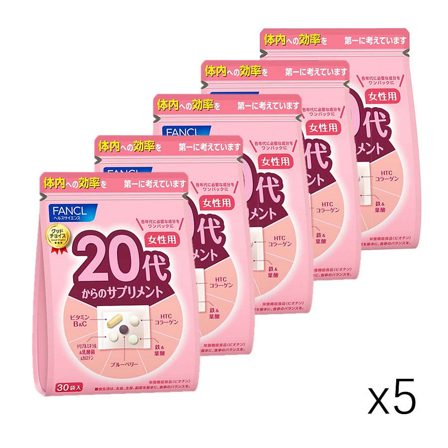 FANCL 20s/20-year-old women’s eight-in-one multivi 1 each
