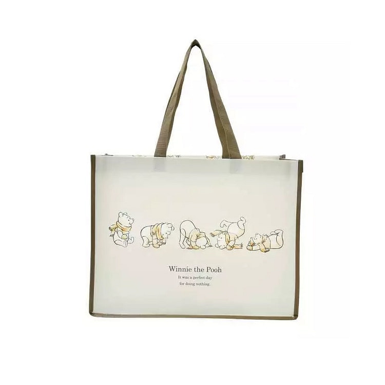 Tokyo Disney Winnie the Pooh Poo Shopping Bag M