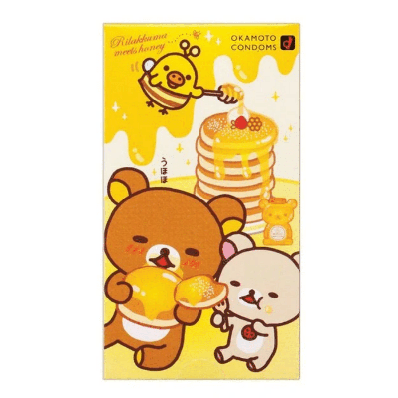 OKAMOTO Rilakkuma Condoms 10-Pack 1 カウント