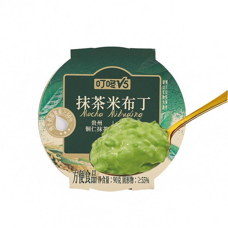 叮咚V5 贵州铜仁抹茶米布丁 90 克