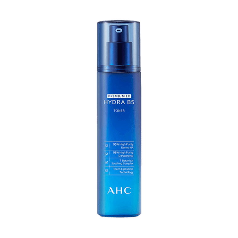 AHC B5 Hyaluronic Acid Toner, Moisturizing and Hydrating 140 ml