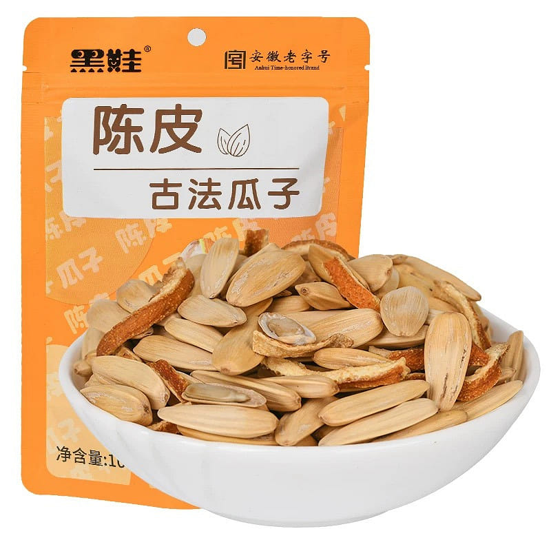 Black Baby Orange peel Gufa melon seeds 100g/ bag 1 each