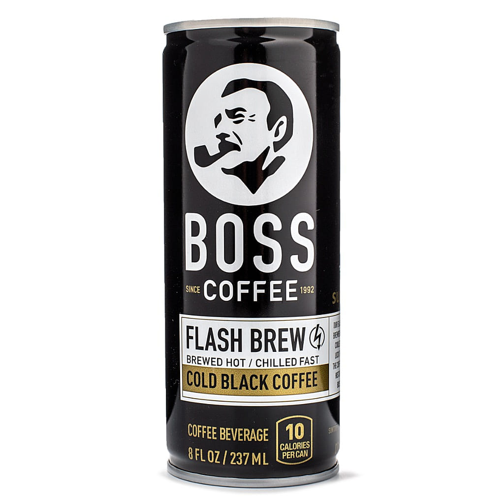 Boss Black Coffee Can 8 fl.oz