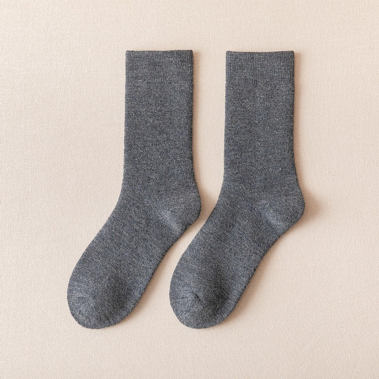 50%高含量冬季男士羊绒袜（深灰3双） 1 包