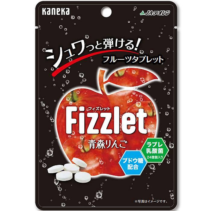 Kaneka 青森苹果果汁气泡糖 24g