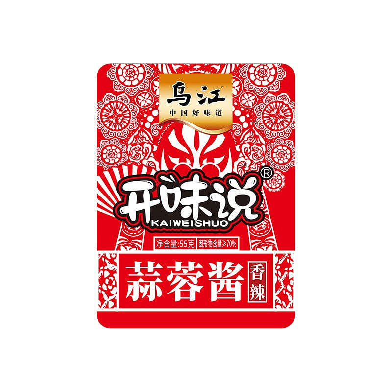 Wujiang Spicy Garlic Sauce 55g 55 g