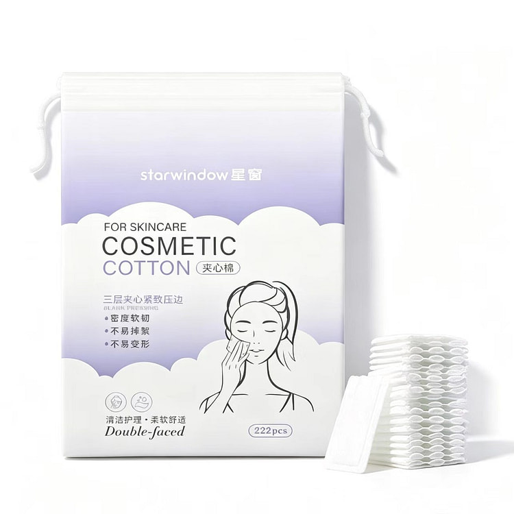 星窗·卸妆棉222片 1 包