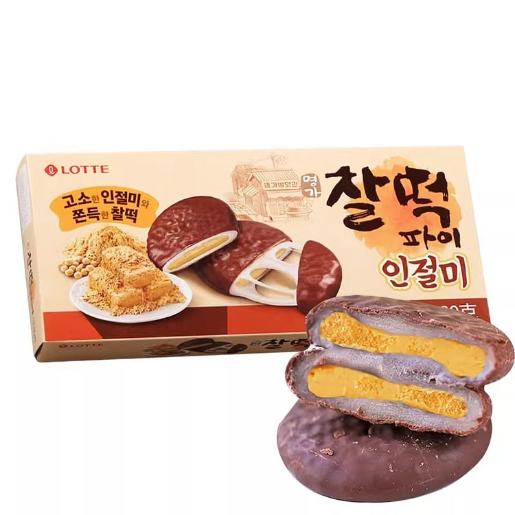Korean LOTTE glutinous rice cake 180g 180 g