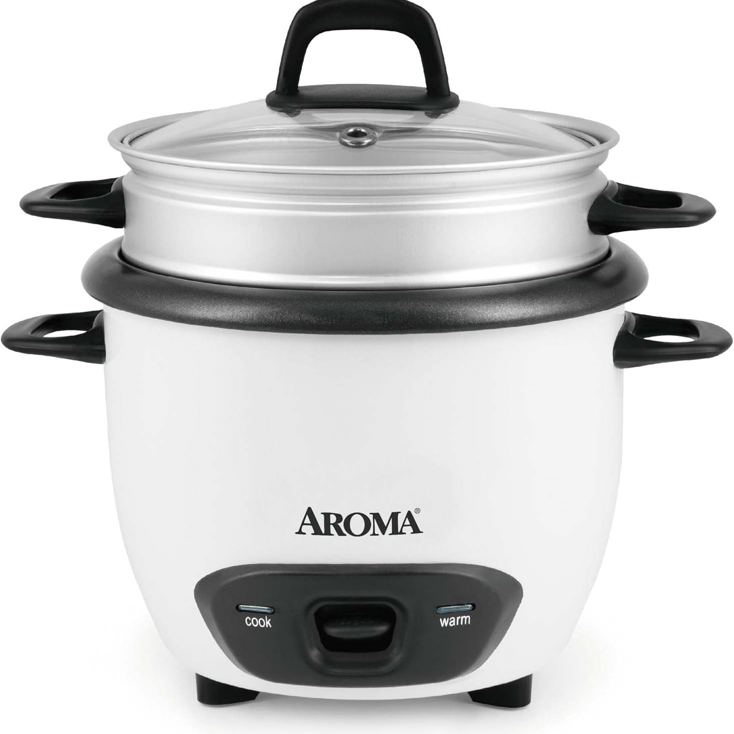 Get Housewares 6-Cup (Cooked) (3-Cup Uncooked) Pot Style Rice Cooker