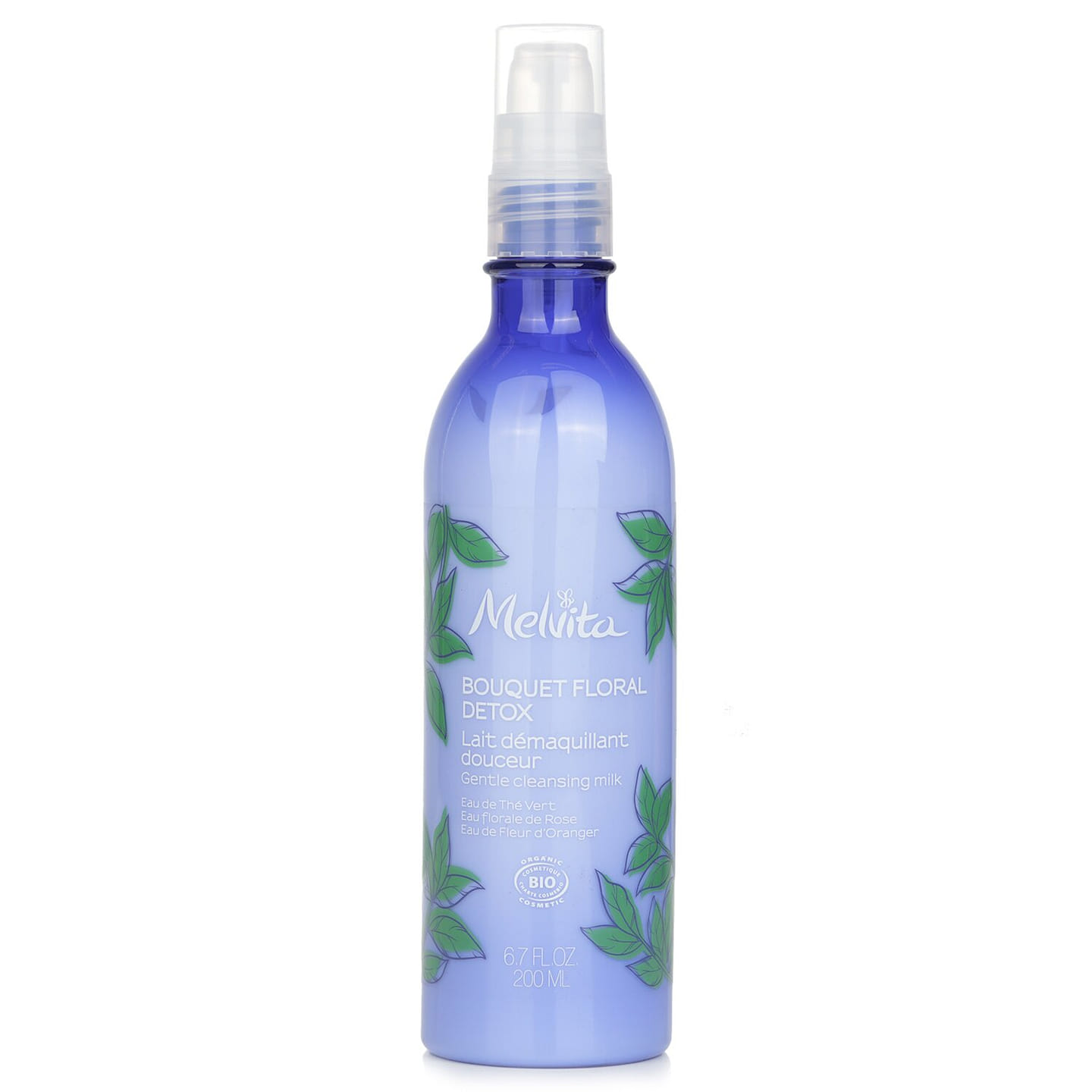 Melvita Organic Flower Extract Detoxifying Cleansing Milk 200ml/6.7oz 200 ml