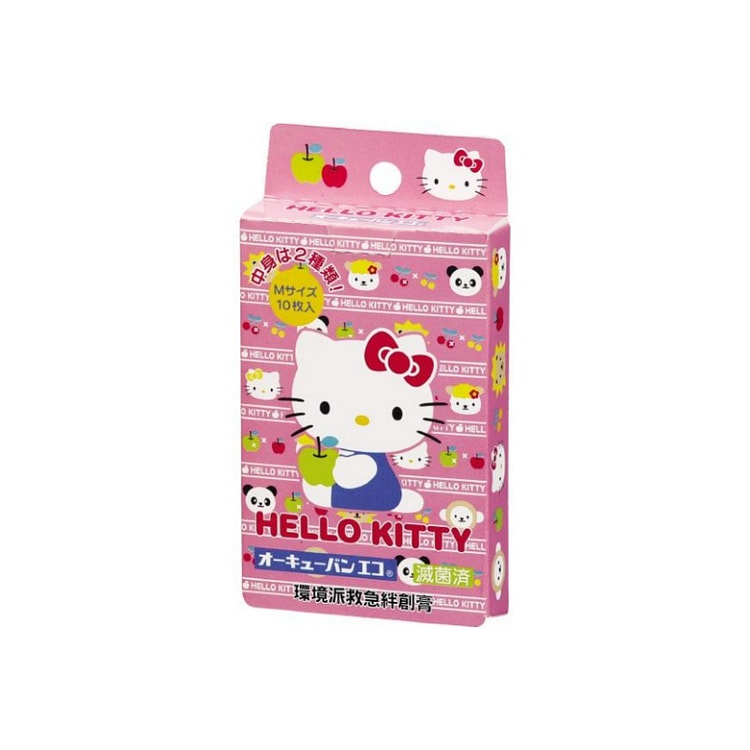 NICHIBAN米琪邦 Hello Kitty创可贴10枚 A款