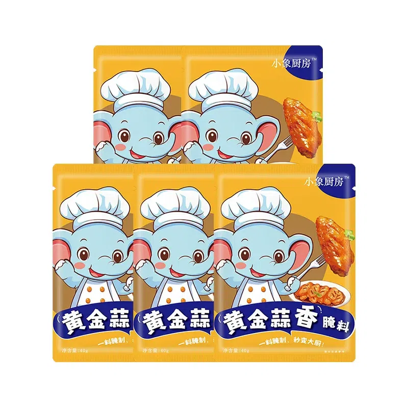 Elephant kitchen garlic marinade 40g*5 bags 200 g