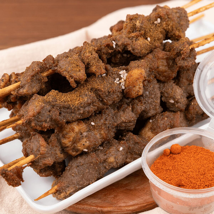 Beijing Style Fried Lamb Skewer 8pcs 1 each