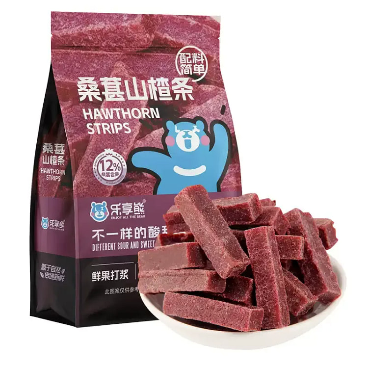 Enjoying Bear Mulberry Hawthorn Strips 505g 1 pack