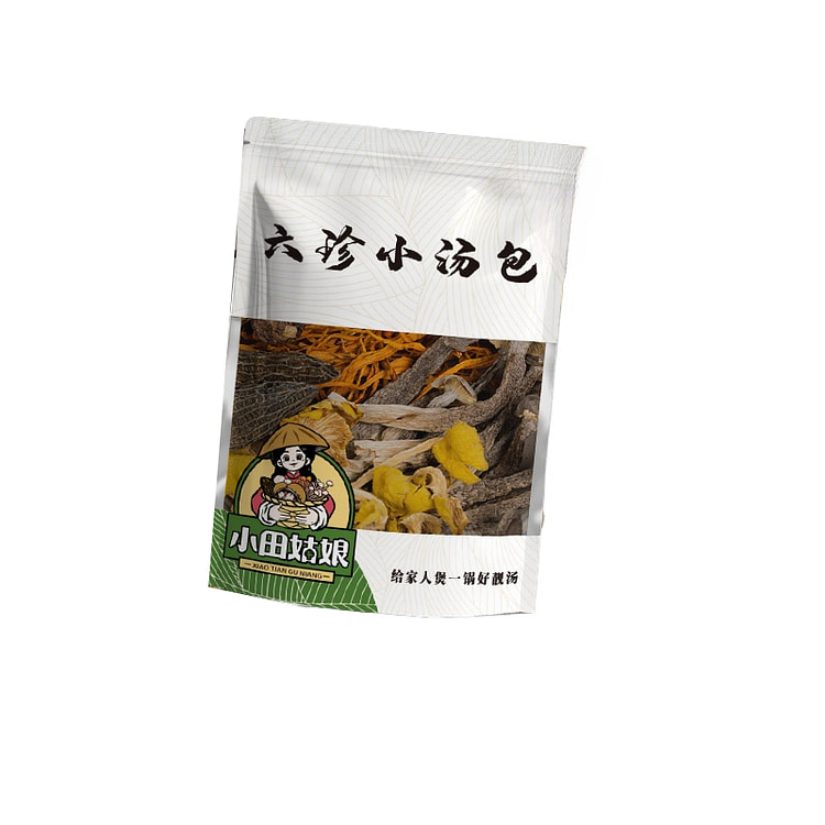 小田姑娘六珍小汤包菌菇火锅煲汤新鲜炖鸡汤料包羊肚菌菇干货50g*1袋