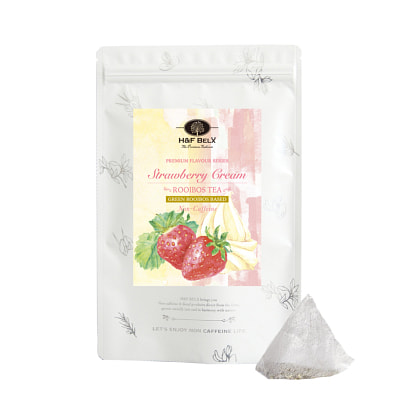 H&F BELX Strawberry Cream Rooibos Tea 30pcs 1 each