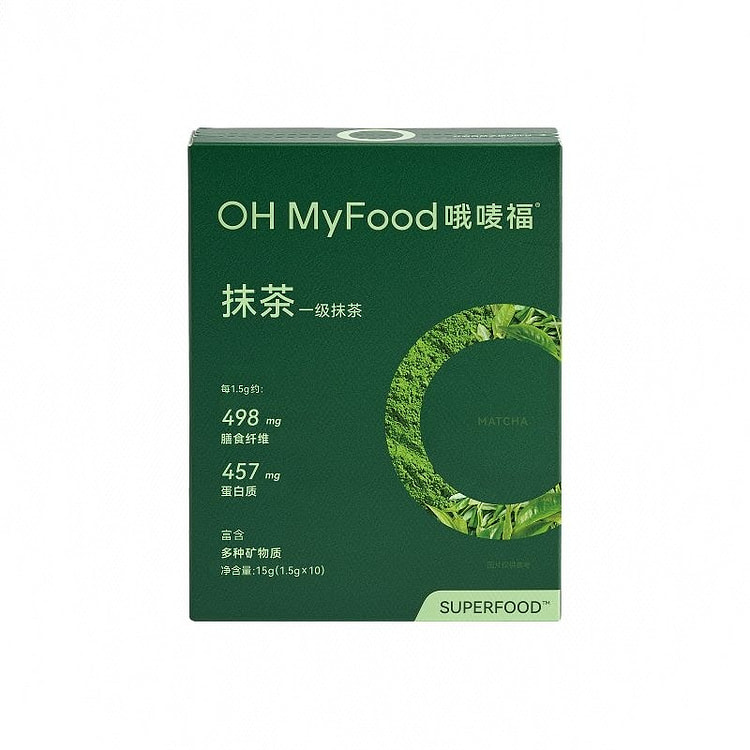 Oh MyFood 抹茶粉（1.5g*10条） 15 克