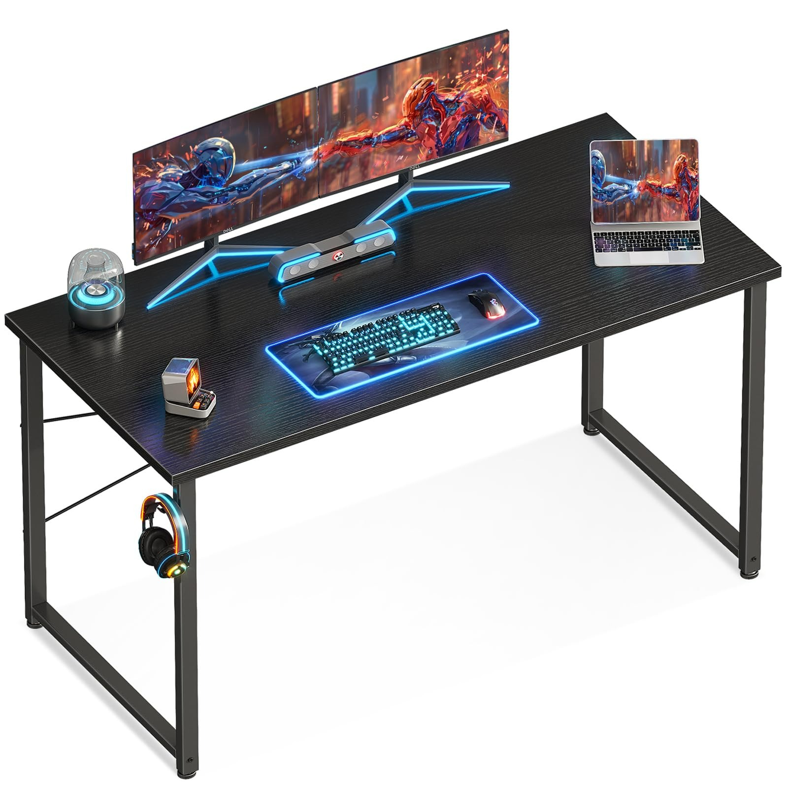 48'' Computer Desk for Home Office,Office Table 1 ส่วน