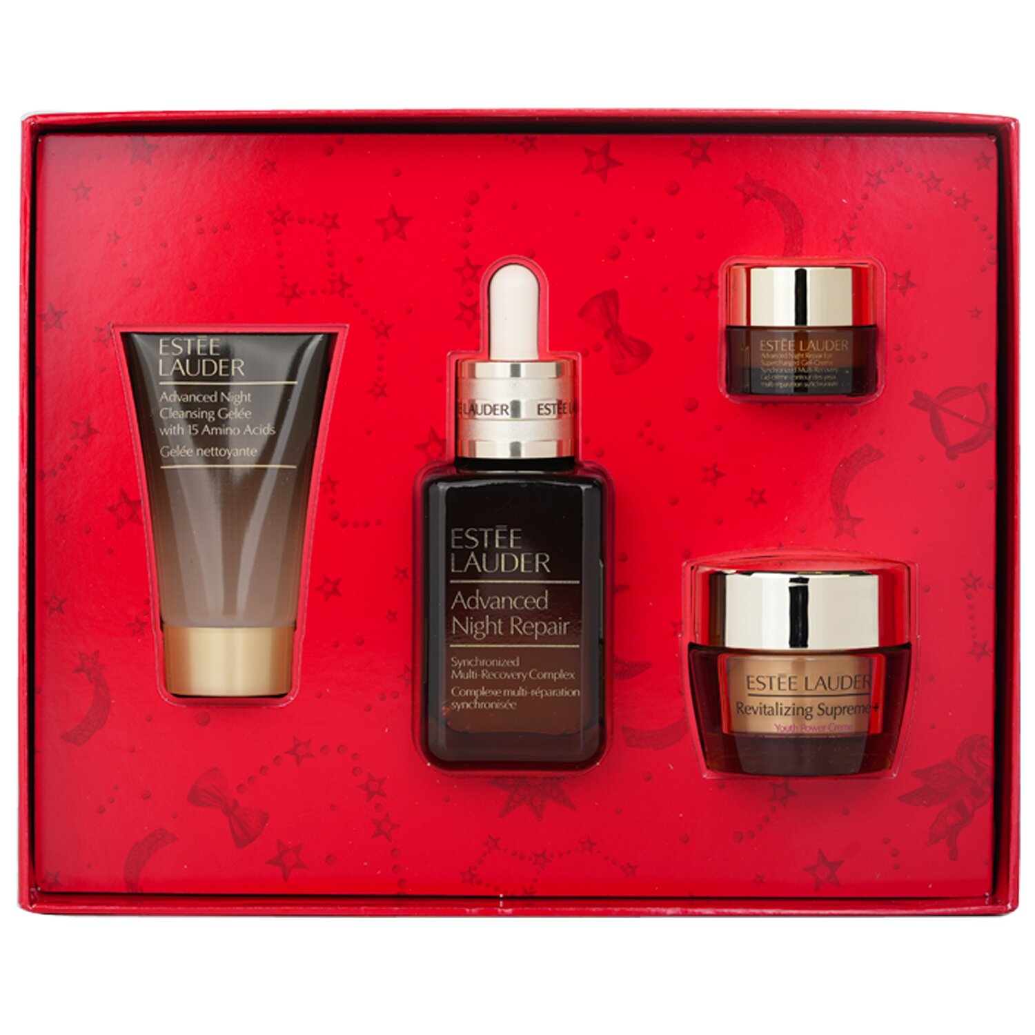トライアルセット・サンプル Estee Lauder The Lift + Glow Routine Estee Lauder The Lift + Glow Routine Skincare Set: 4pcs - Weee!