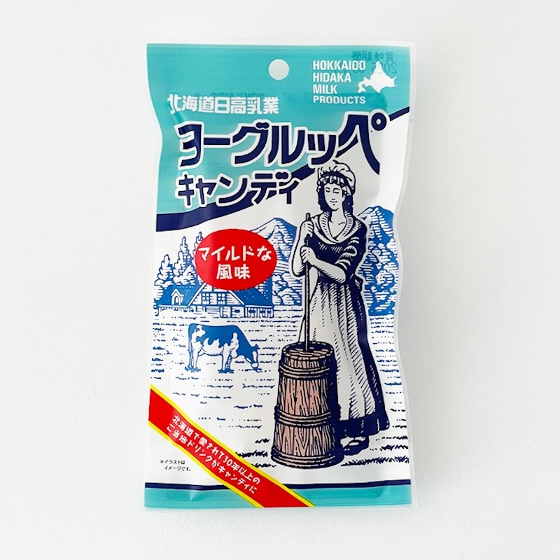 【日本北海道直邮】北海道日高乳液 酸奶味糖果袋装 60g 1 份