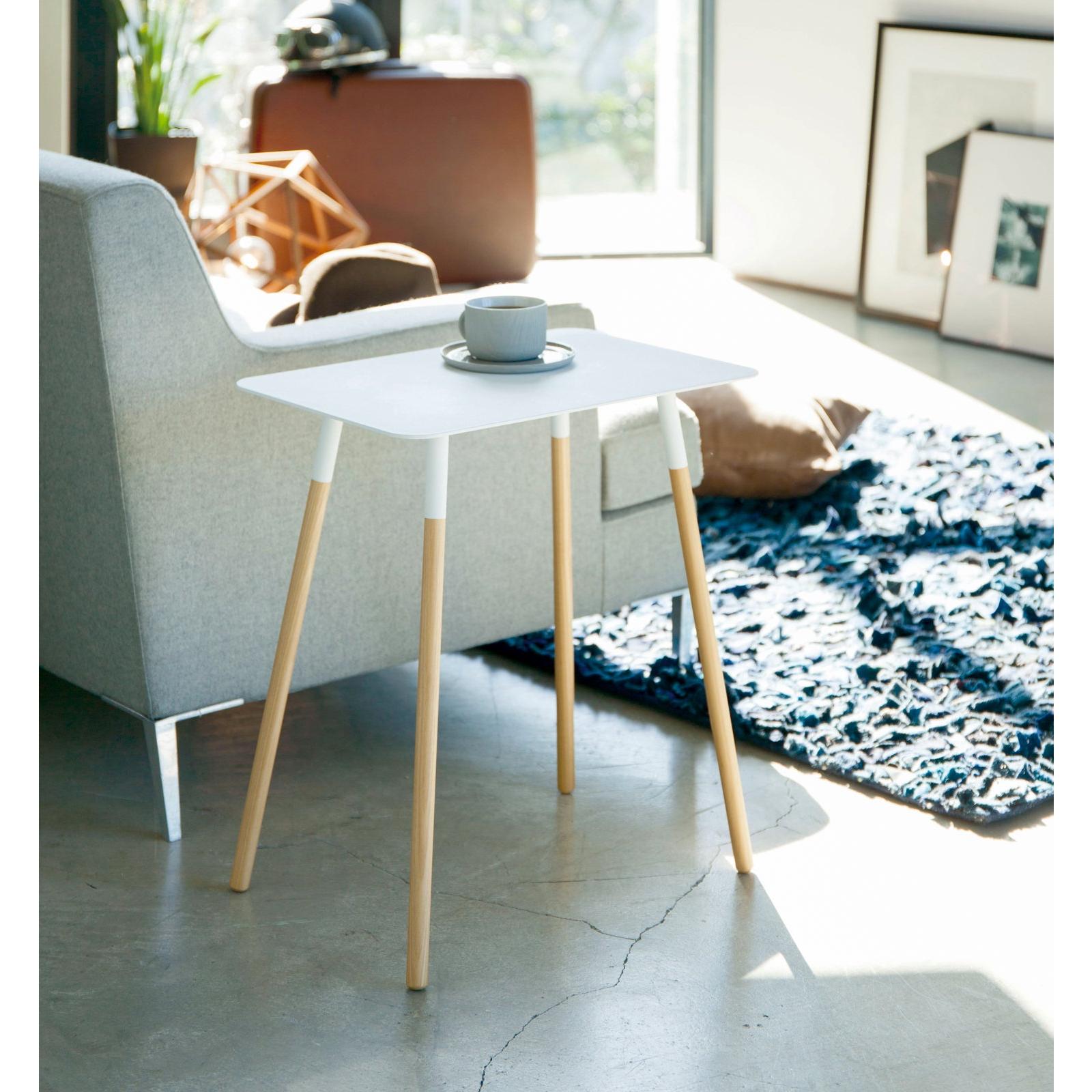 Side Table (20" H) - Steel White 1 each