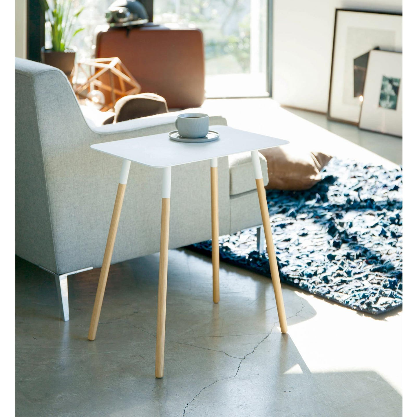 Side Table (20 H) – Steel White 1 each