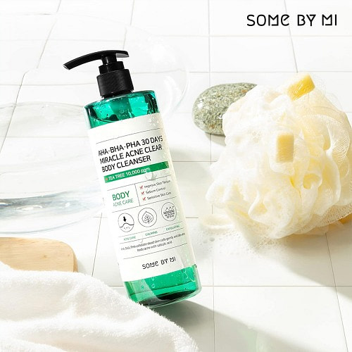 SOME BY MI AHA-BHA-PHA 30일 미라클 아크네 클리어 바디 클렌저(바디 워시) 400g