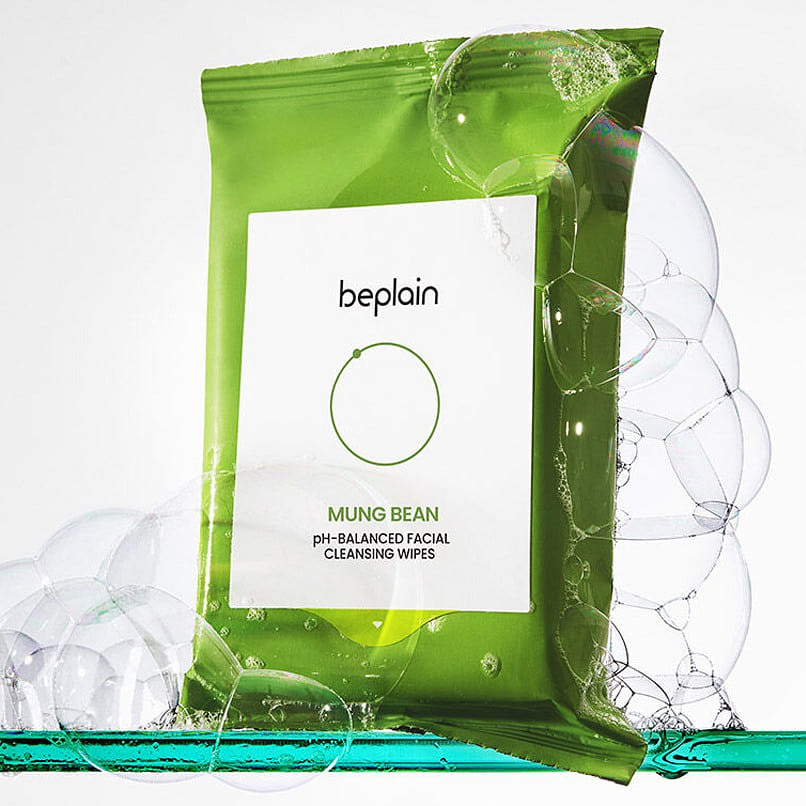 BEPLAIN Mung Bean pH-Balanced Facial Cleansing Wipes 1 each