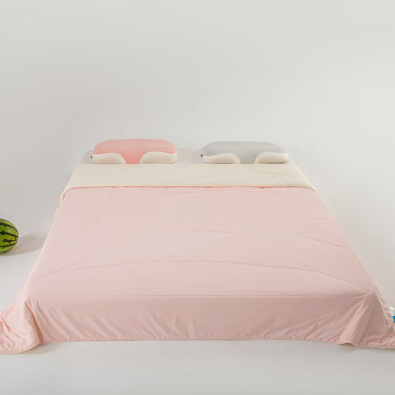 Premium Ice Cream Cooling Quilt-Pink Double Size 2000 g