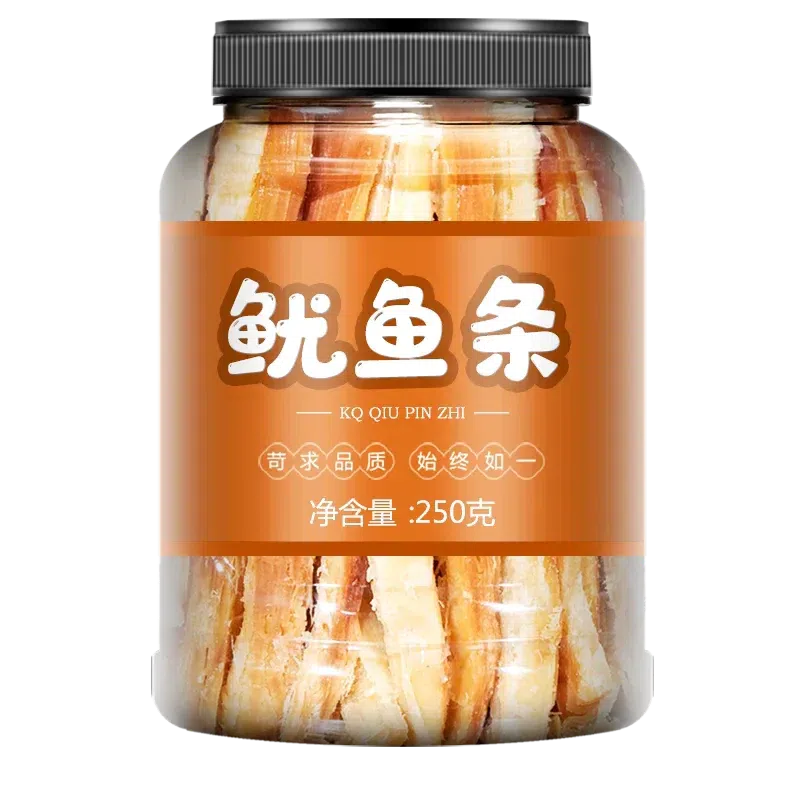Charcoal-grilled [Squid Strips] 250g*1 can, 250 g
