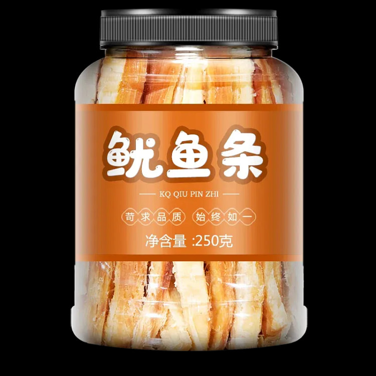 Charcoal-grilled [Squid Strips] 250g*1 can, 250 g