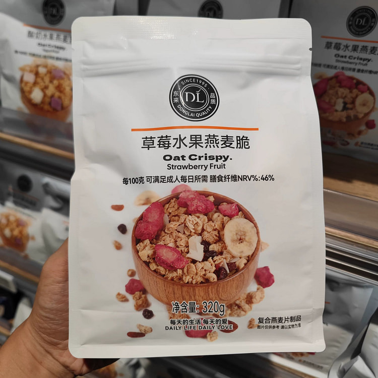 草莓水果燕麦脆320g营养早餐速食 320 克