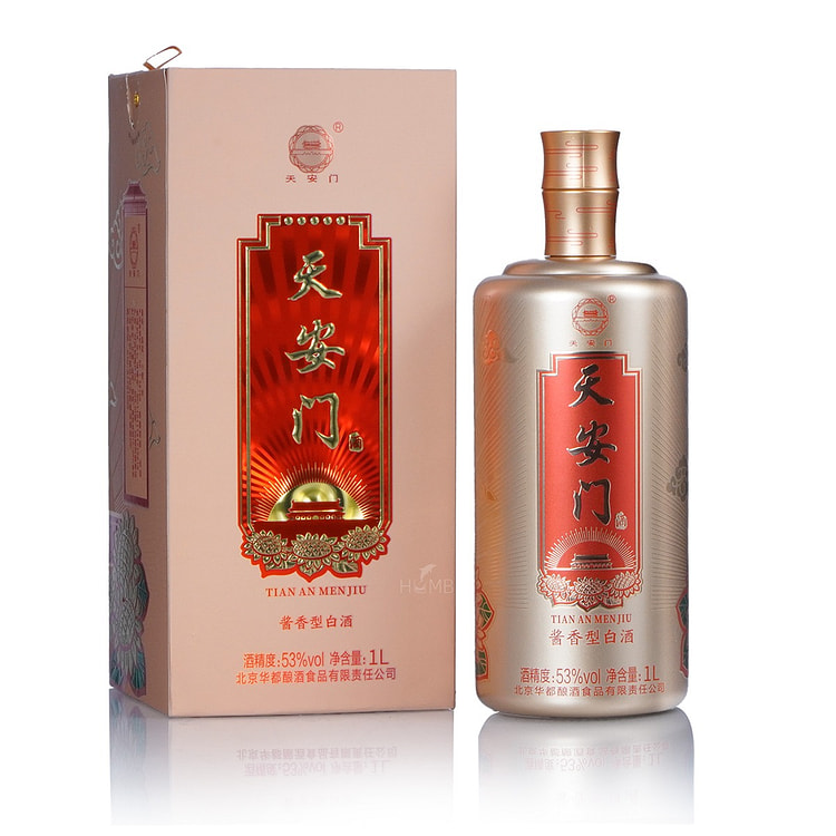 华都金彩天安门酒 1000 毫升