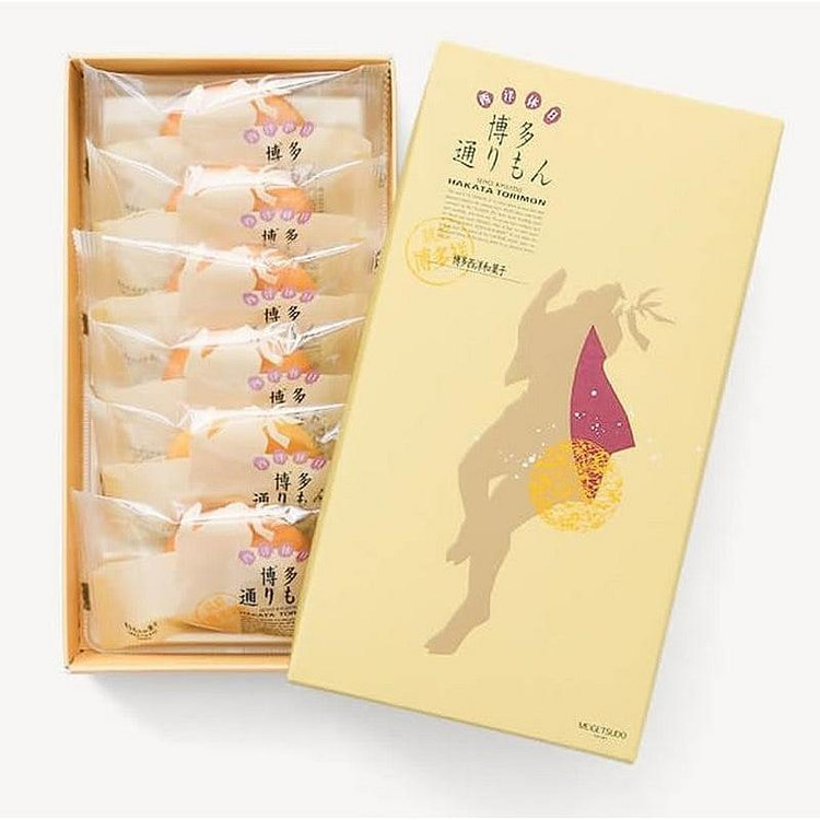 Fukuoka Limited Meigetsudo Hakata Torimon 6pcs