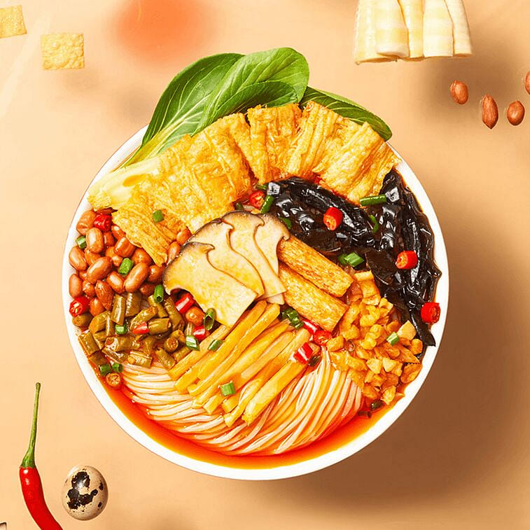 LuoBaWang Liuzhou Luosifen Mushroom Flavor 400g 400 g