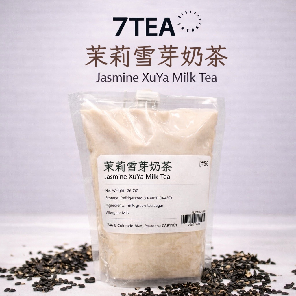 Jasmine Green(Xueya)Milk Tea 26 oz 1 each