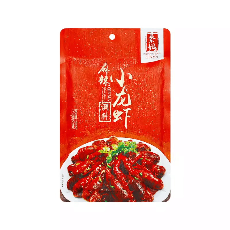 Qin Ma Crayfish Seasoning [Spicy Flavor] 260g*1 bag 260 g