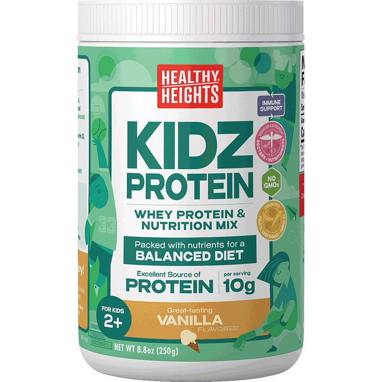 Healthy Heights KidzProtein, 10g Protein Vanilla