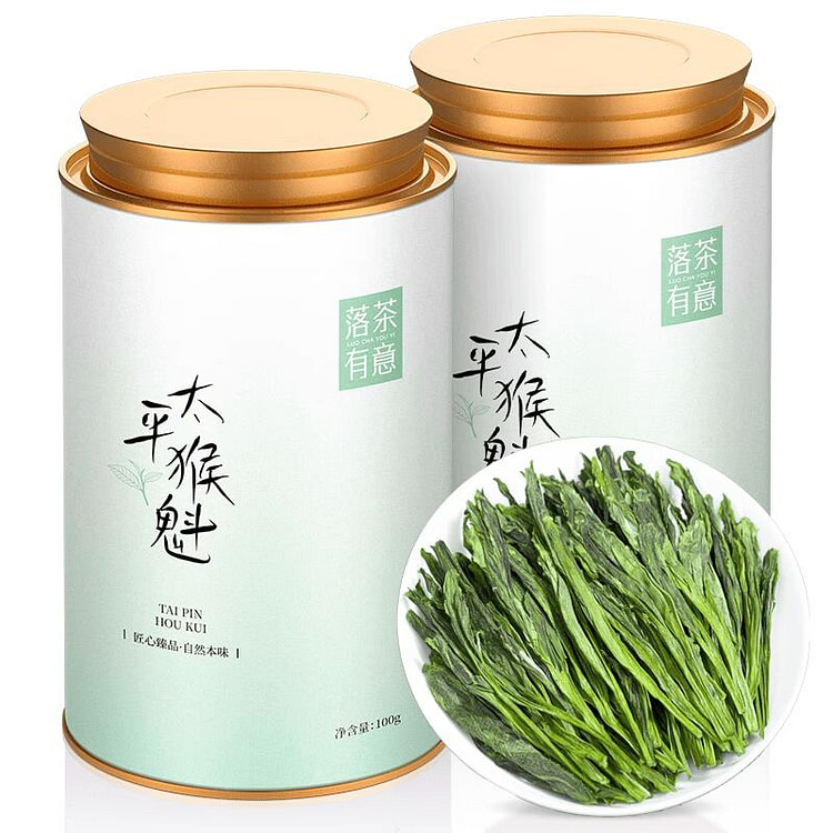 落茶有意 正宗太平猴魁新茶叶100g 100 克