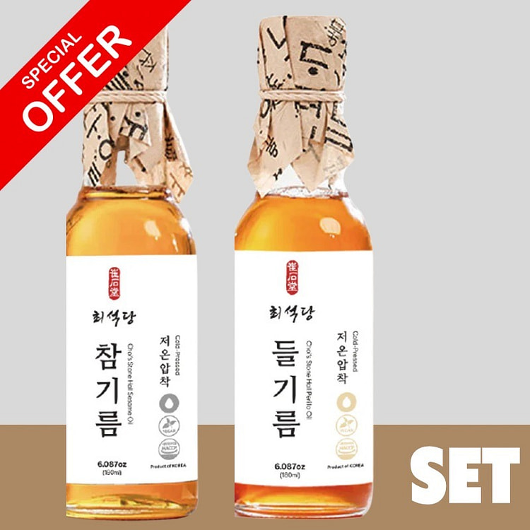 Choi's Stone (Sesame Oil & perilla Oil) SET 180 ml