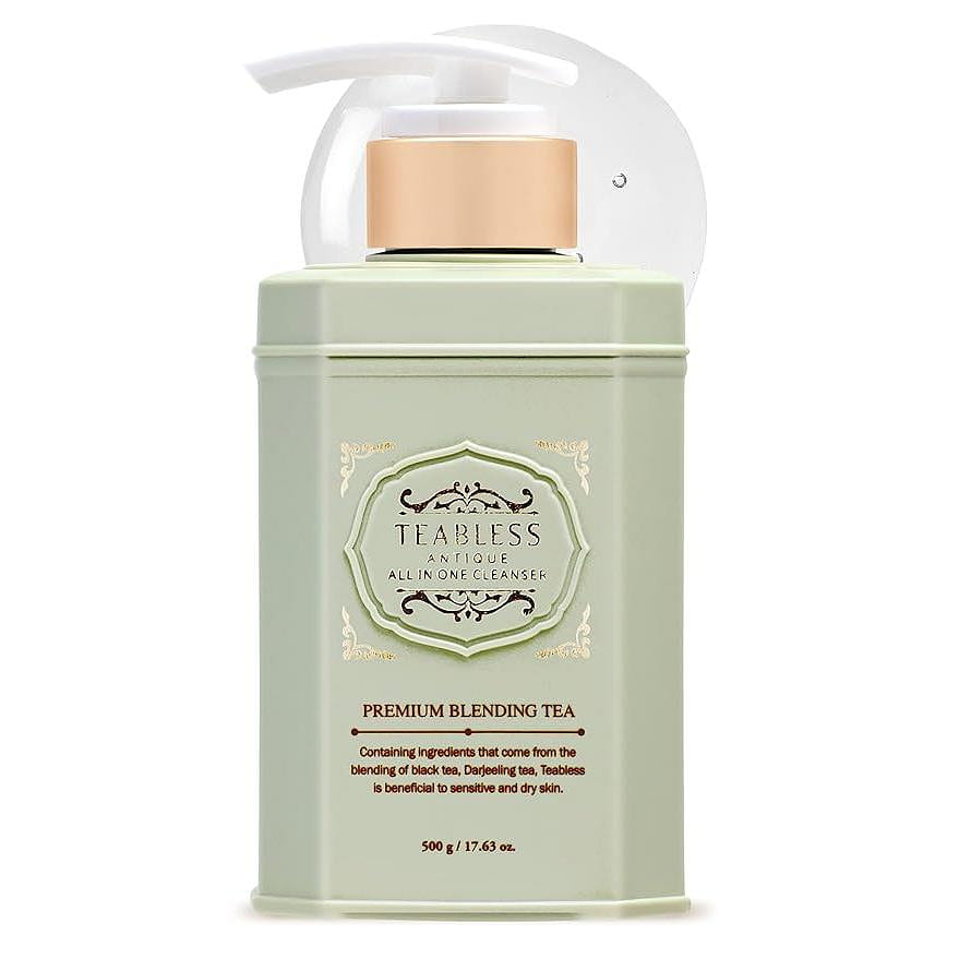 TEABLESS Antique all-in-one Cleanser 17.63 Fl Oz/pH balanced Hydration Cleanser 1 each