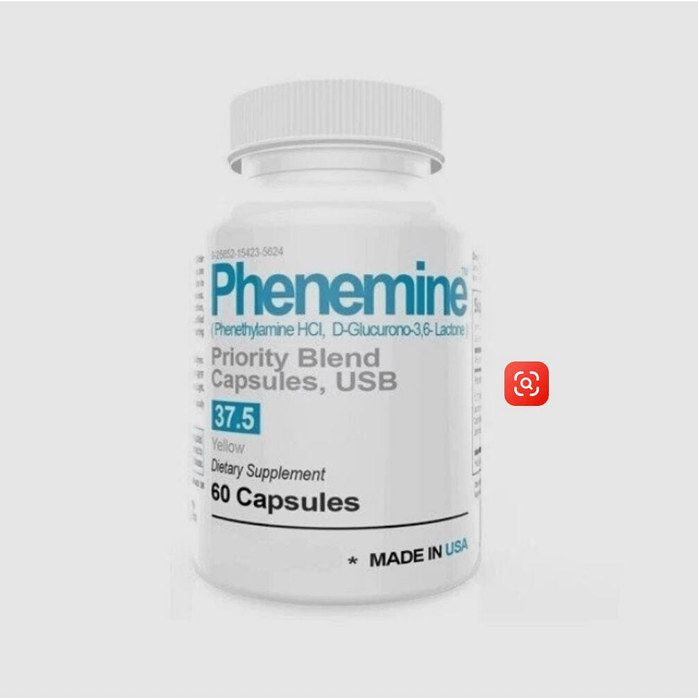 Phen 37.5 Strong Fat Burner Weight Loss Capsules 1 bottle