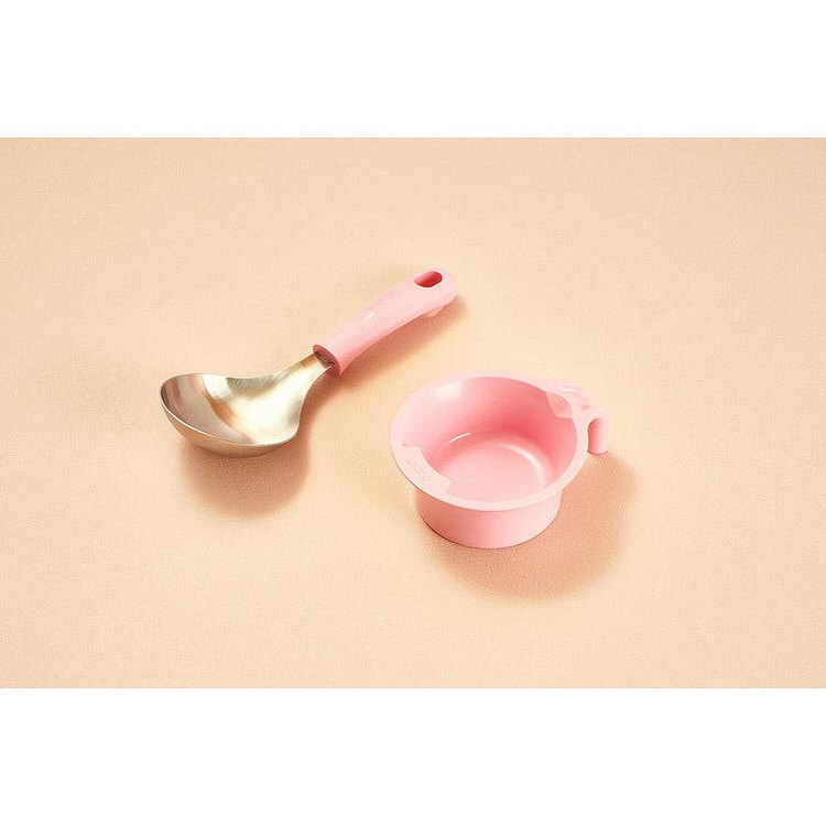 韩国杓 Spoon & Rest - 粉色的