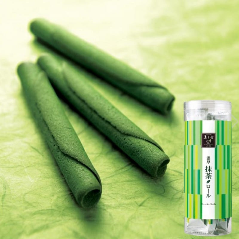 Jugetsudo Rich Matcha Roll 6 rolls 1 box
