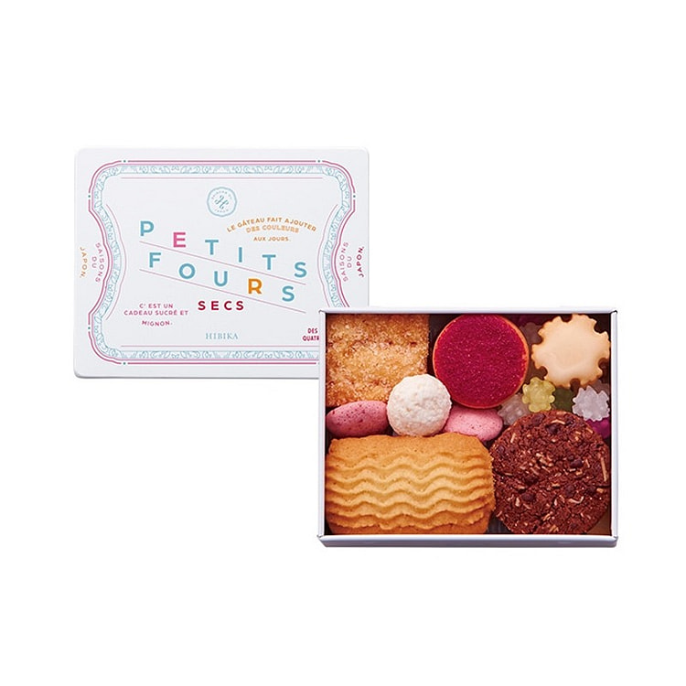 HIBIKA Winter Cookies Gift Box 8 types 20 pieces